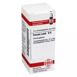 COCCUS kaktusy D 6 kuliček, 10 g