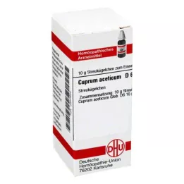 CUPRUM ACETICUM D 6 globulí, 10 g