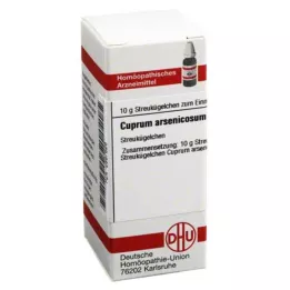 CUPRUM ARSENICOSUM D 12 globulí, 10 g