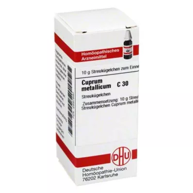 DHU Cuprum metallicum C 30 globule, 10 g