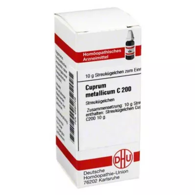 DHU Cuprum metallicum C 200 globule, 10 g DHU Cuprum metallicum C 200 globule, 10 g