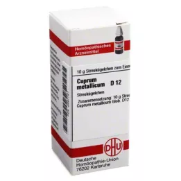 CUPRUM METALLICUM D 12 globulí, 10 g