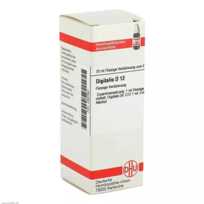 DIGITALIS D 12 Ředění, 20 ml