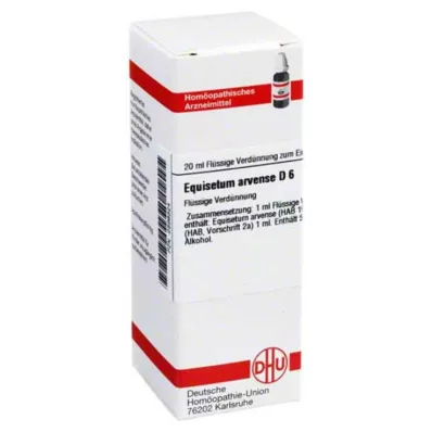 EQUISETUM ARVENSE D 6 Ředění, 20 ml