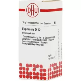 EUPHRASIA D 12 globulí, 10 g