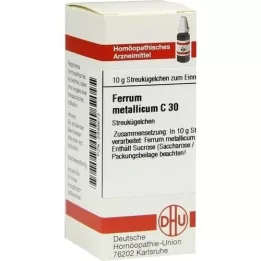 FERRUM METALLICUM C 30 globulí, 10 g