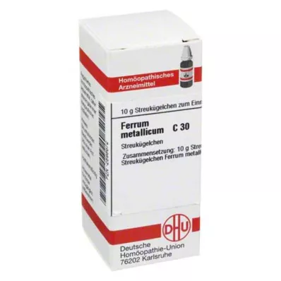 DHU Ferrum metallicum C 30 globule, 10 g