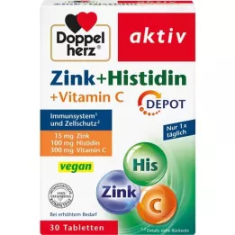 DOPPELHERZ Zinek+Histidin Depot Tablety aktivní, 30 ks