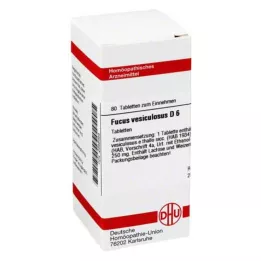 FUCUS VESICULOSUS D 6 tablet, 80 ks