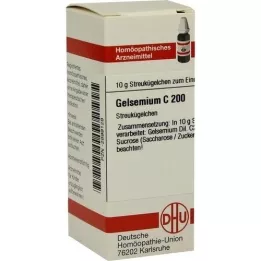 GELSEMIUM C 200 globulí, 10 g