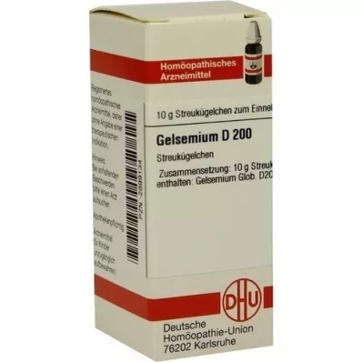 GELSEMIUM D 200 globulí, 10 g