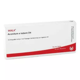 ACONITUM E tubere D 4 ampule, 10X1 ml