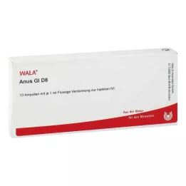 ANUS GL D 8 ampulí, 10X1 ml