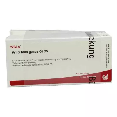 Articulatio Genus Gl D5 ampule (50x1 ml) Articulatio Genus Gl D5 ampule (50x1 ml)