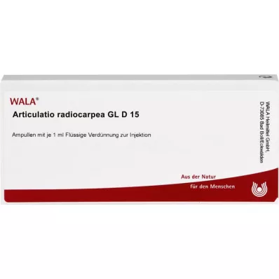 ARTICULATIO radiokarpea GL D 15 ampulí, 10X1 ml