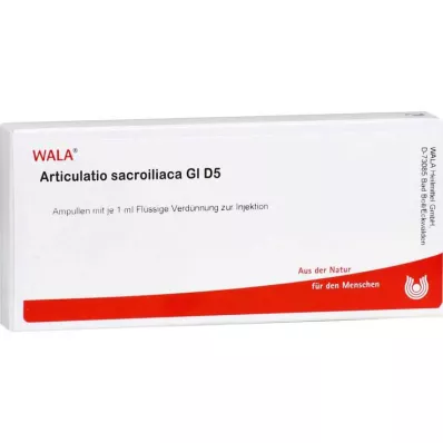 Articulatio Sacroiliaca GL D 5 ampulí, 10X1 ml