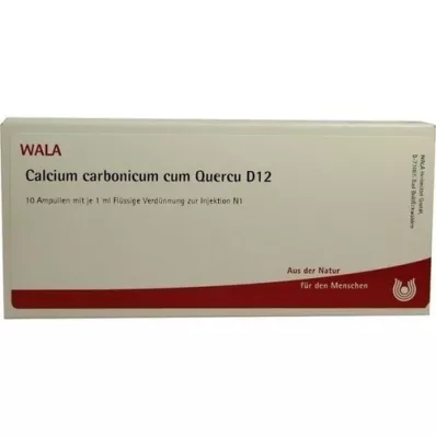 CALCIUM CARBONICUM CUM quercus D 12 ampulí, 10X1 ml