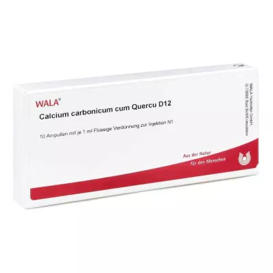 CALCIUM CARBONICUM CUM quercus D 12 ampulí, 10X1 ml