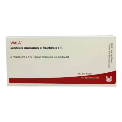 CARDUUS MARIANUS E fructibus D 3 ampule, 10X1 ml