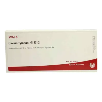 CAVUM tympani GL D 12 ampulí, 10X1 ml CAVUM tympani GL D 12 ampulí, 10X1 ml