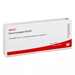 CAVUM tympani GL D 15 ampulí, 10X1 ml