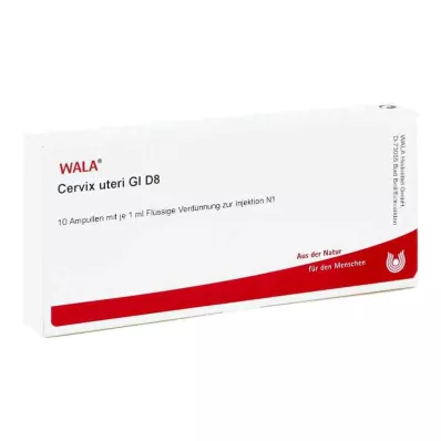 CERVIX uteri GL D 8 ampulí, 10X1 ml