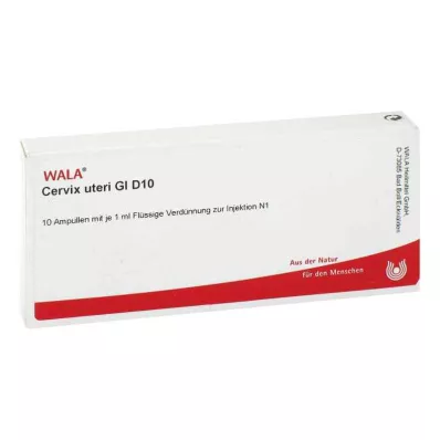CERVIX uteri GL D 10 ampulí, 10X1 ml