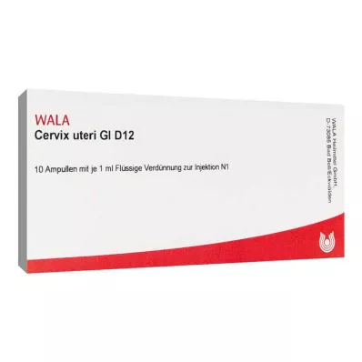 CERVIX uteri GL D 12 ampulí, 10X1 ml