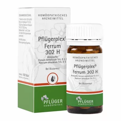 Tablety Pfluegerplex Ferrum 302 H, 100 ks