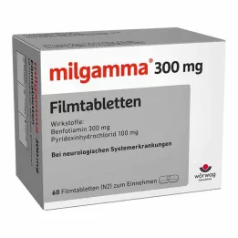 MILGAMMA 300 mg potahované tablety, 60 kusů