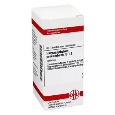 HARPAGOPHYTUM PROCUMBENS D 12 tablet, 80 ks