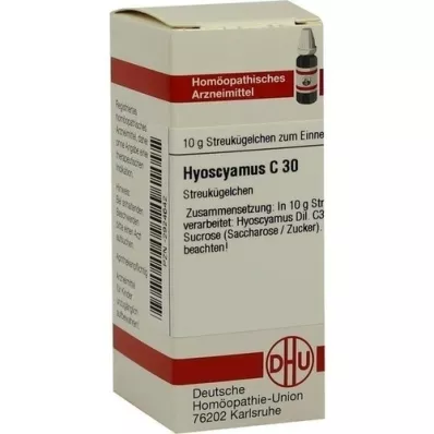 HYOSCYAMUS C 30 globulí, 10 g