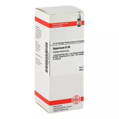 HYPERICUM D 30 Ředění, 50 ml HYPERICUM D 30 Ředění, 50 ml
