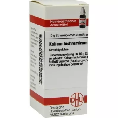 KALIUM BICHROMICUM D 30 globulí, 10 g