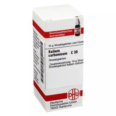 KALIUM CARBONICUM C 30 globulí, 10 g