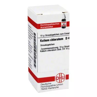 KALIUM CHLORATUM D 4 kuličky, 10 g KALIUM CHLORATUM D 4 kuličky, 10 g