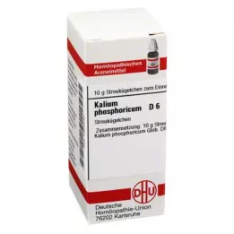 KALIUM PHOSPHORICUM D 6 globulí, 10 g