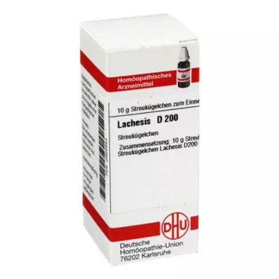 DHU Lachesis D 200 globule, 10 g DHU Lachesis D 200 globule, 10 g