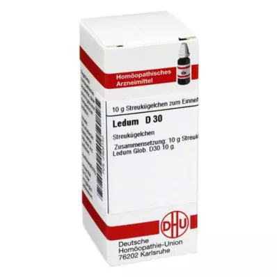 LEDUM D 30 globulí, 10 g