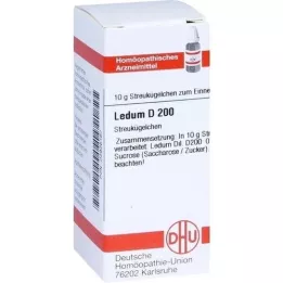 LEDUM D 200 globulí, 10 g