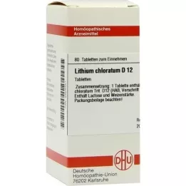LITHIUM CHLORATUM D 12 tablet, 80 ks