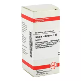 LITHIUM CHLORATUM D 12 tablet, 80 ks