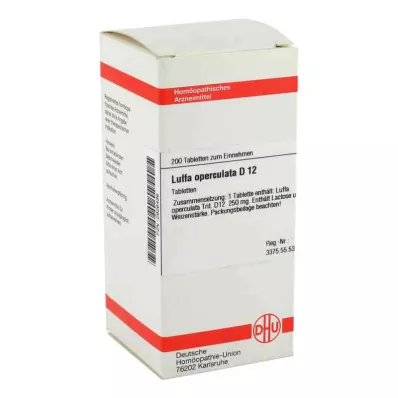 LUFFA OPERCULATA D 12 tablet, 200 ks