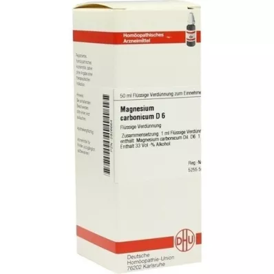 MAGNESIUM CARBONICUM D 6 Ředění, 50 ml