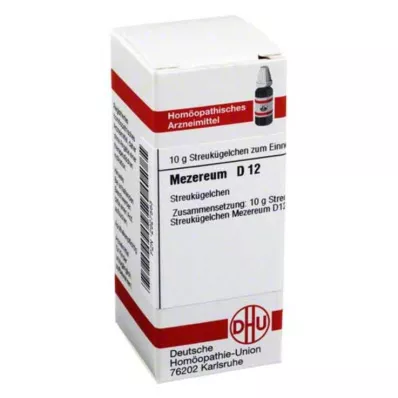 MEZEREUM D 12 globulí, 10 g