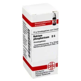 NATRIUM PHOSPHORICUM D 6 globulí, 10 g