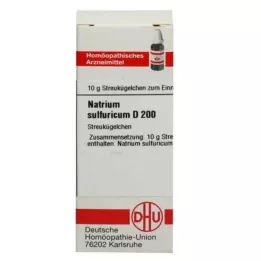 NATRIUM SULFURICUM C 200 globulí, 10 g