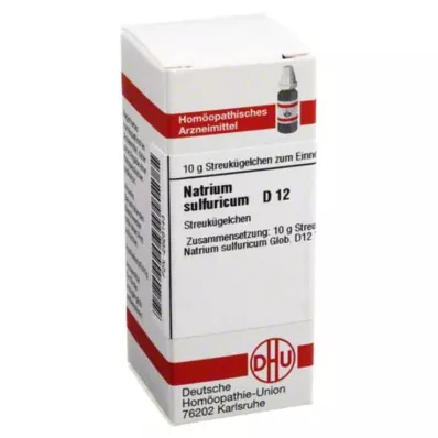 DHU Natrum sulfuricum D 12 kuliček, 10 g