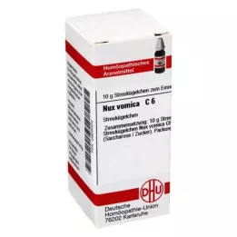 NUX VOMICA C 6 globulí, 10 g