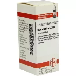 NUX VOMICA C 200 globulí, 10 g